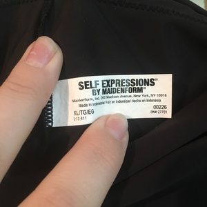 Black Pencil skirt with built in panties